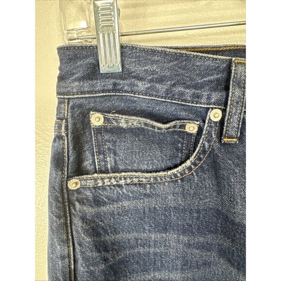 J. Crew Vintage Wide Leg 27 Tall Button Fly Blue NWT - Picture 5 of 13